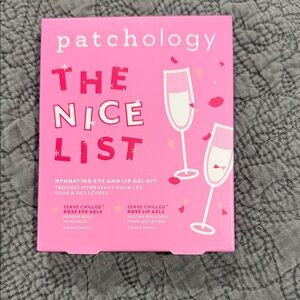 Patchology Pink Hydrating Eye and Lip Gel Kit